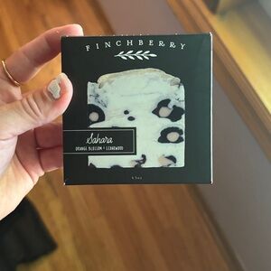 Finchberry Sahara Soap with Black and White Design